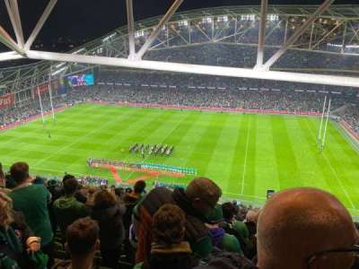 Aviva stadium section 524