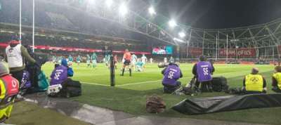 Aviva stadium section 112