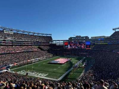 Gillette Stadium section 240