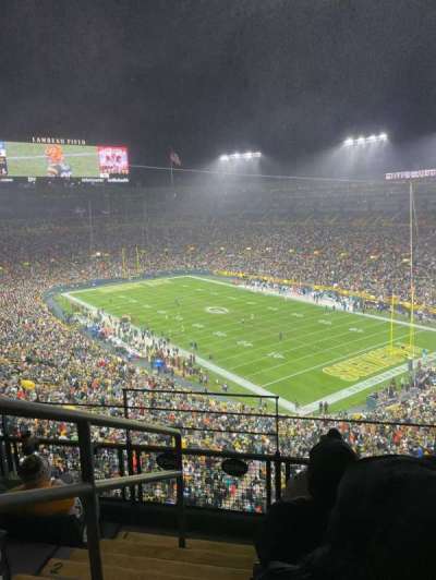 lambeau field section 636s
