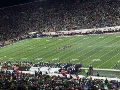 notre dame stadium section 106