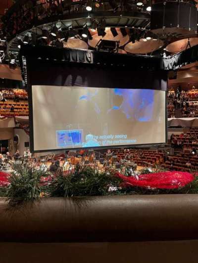 Boettcher Concert Hall section Dress Circle 2