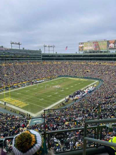 lambeau field section 637s