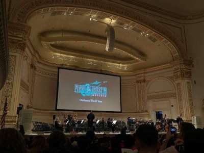 Carnegie Hall section Parquet L