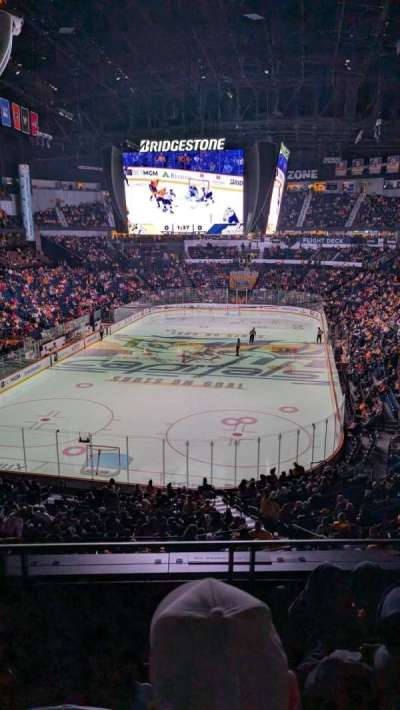 Bridgestone Arena section 202