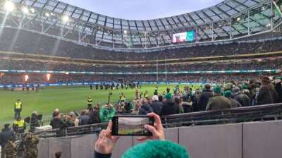 Aviva stadium section 128