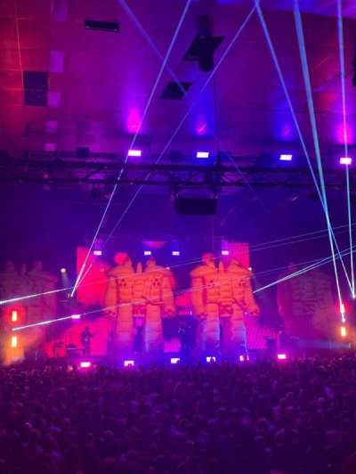 Festival Hall, Melbourne section Balcony
