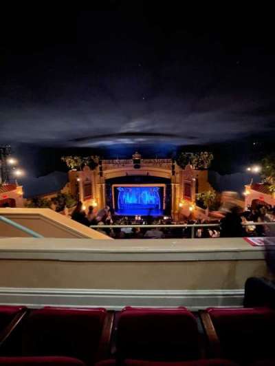 plaza theatre, el paso section Balcony