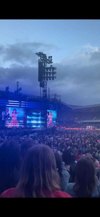 murrayfield stadium section W13