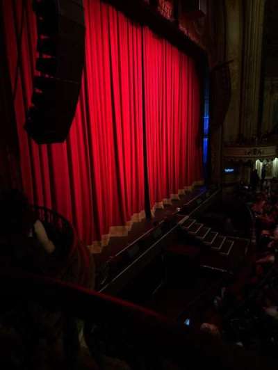 orpheum theatre, los angeles section Box 2L