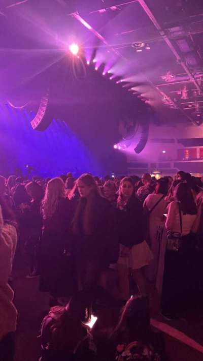 Utilita Arena Newcastle section Pit