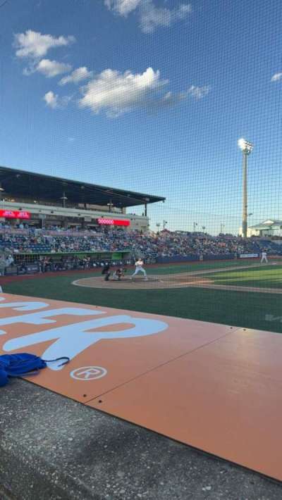 Blue Wahoos Stadium section 106