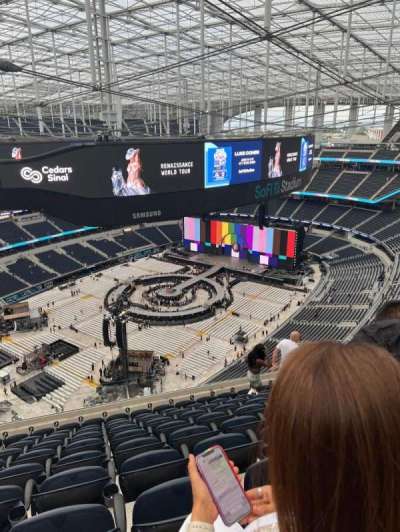 Sofi Stadium section 532