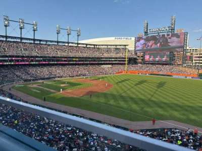 COMERICA PARK section 215