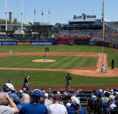 Kauffman Stadium section 124