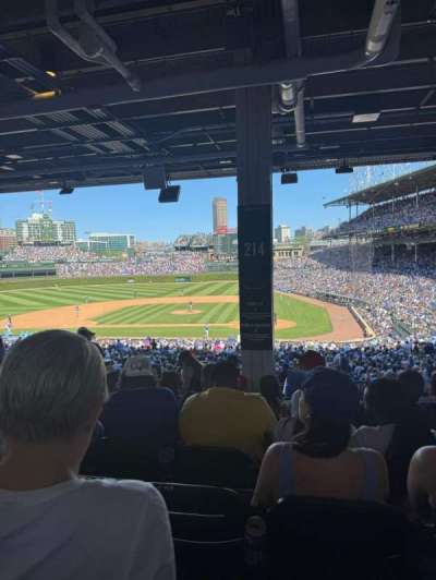 Wrigley Field section 214