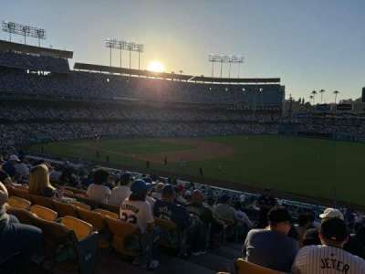 dodger stadium section 154LG