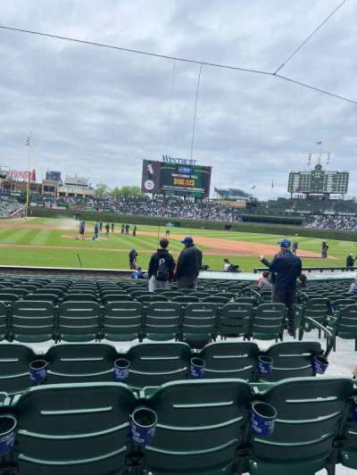 Wrigley Field section 122