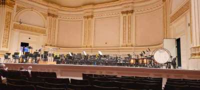 Carnegie Hall section Parquet R