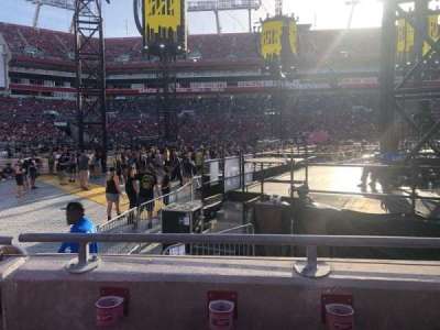 Raymond James Stadium section 134