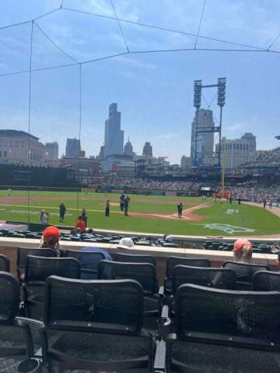 COMERICA PARK section 130