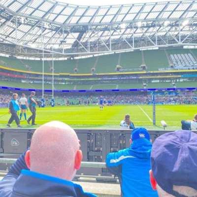 Aviva stadium section 106