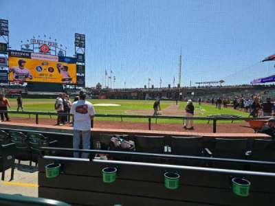 Oracle park section 119