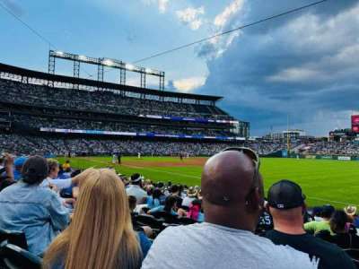 Coors Field section 116