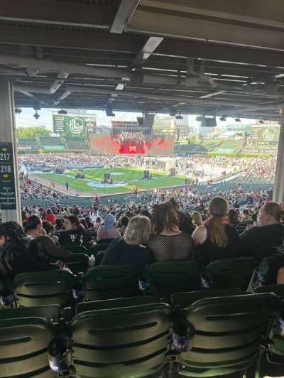 Wrigley Field section 218