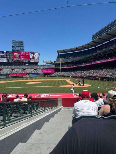 Angel Stadium section 114