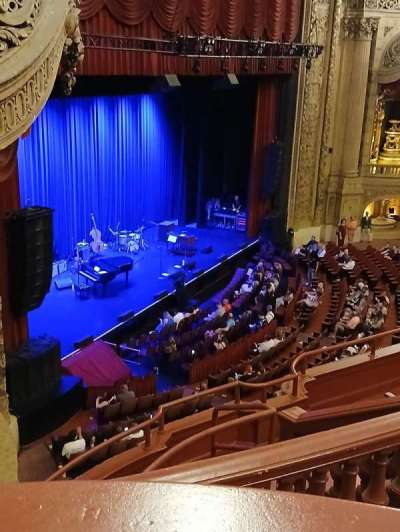 chicago theatre section Balcony Box 1