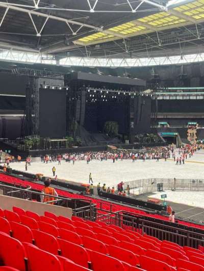 WEMBLEY STADIUM section 121