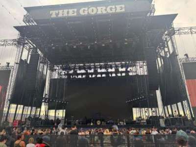 Gorge Amphitheatre section 102