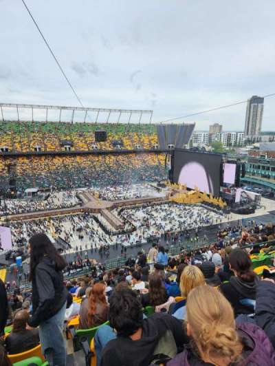 Commonwealth Stadium, Edmonton section J