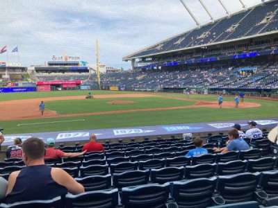 Kauffman Stadium section 120
