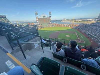 Oracle park section VB321
