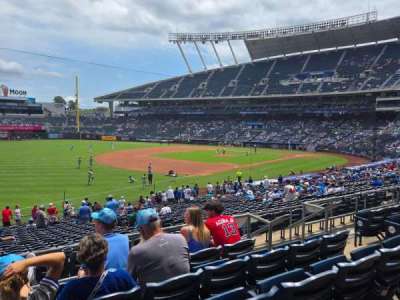 Kauffman Stadium section 213