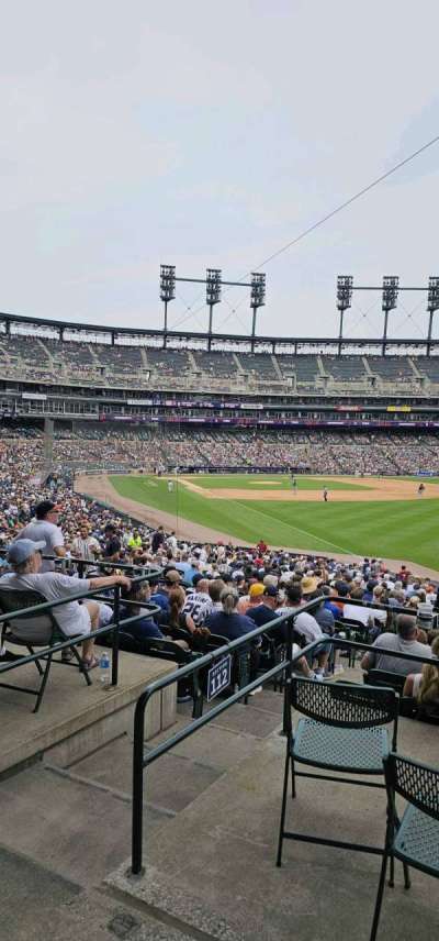 COMERICA PARK section 112
