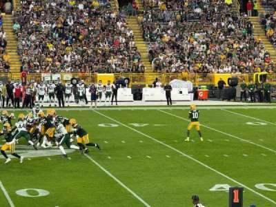 lambeau field section 120