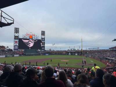 Oracle park section 121