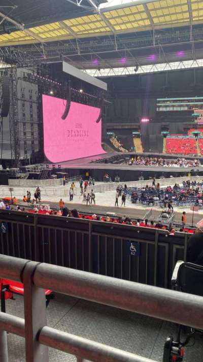 WEMBLEY STADIUM section 125