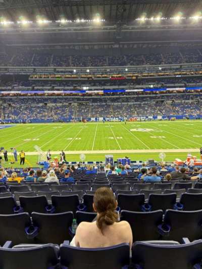 Lucas Oil Stadium section 141