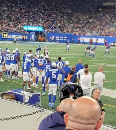 MetLife Stadium section 111a