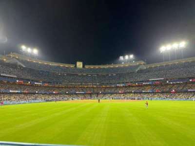 dodger stadium section RF Home Run Seat D