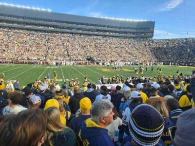 Michigan Stadium section 25