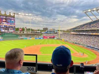 Kauffman Stadium section 308