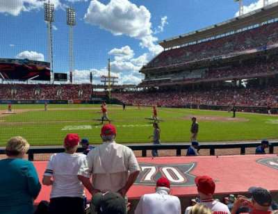 Great American Ball Park section 117