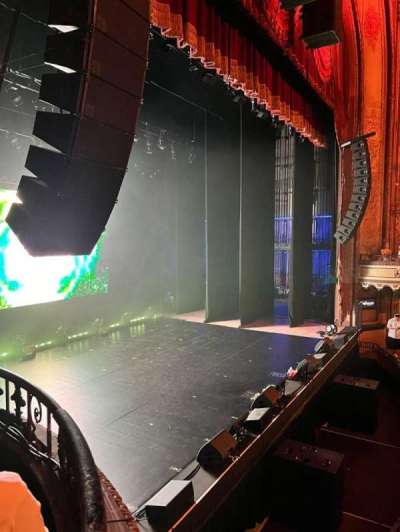 orpheum theatre, los angeles section Box 1L