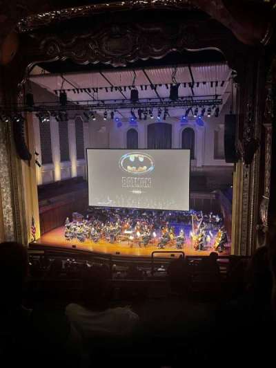 Bradley Symphony Center section Balcony right