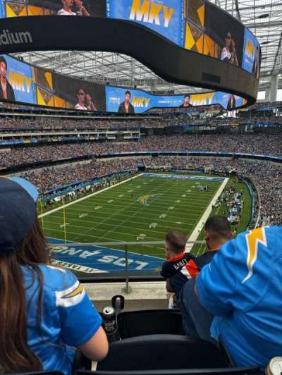 Sofi Stadium section 312